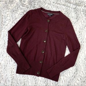 Banana Republic Italian Merino Wool Cardigan